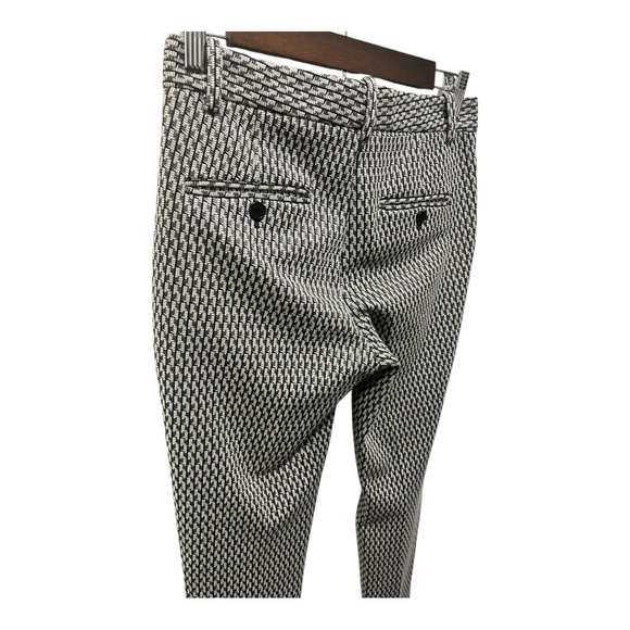 THEORY TRECCA TAILORED GEOMETRIC PRINT DRESS PANT SIZE 0 - Picture 10 of 14